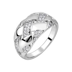 кольцо КЛ-21198М Серебро 
